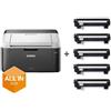 Brother PROMOZIONE Brother HL-1212W BUNDLE CON 5 TONER Cod. HL-1212WB