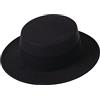 COSDREAMER Costume adulto Cappello Spagnolo Nero Matador Cappello (Nero 5)