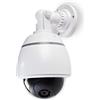 NEDIS Videocamera di sicurezza fittizia - Cupola - Alimentazione a batteria - Interno - Bianco