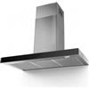 Faber PRONTA CONSEGNA - SPEDIZIONE IMMEDIATA Cappa a Parete 60 cm Finitura Acciaio inox e vetro nero Faber STILO GLASS SMART X/V A60 325.0617.017