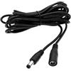 JZK 3M Cavo prolunga alimentazione CC 5,5 x 2,1 mm lungo, cavo adattatore di alimentazione maschio-femmina 12 V, spina alimentazione 2,1 x 5,5 mm a presa, cavo prolunga CCTV per striscia LED, router