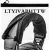 LTYIVABHTTW Fascia di ricambio compatibile con cuffie ATH M50X M50 M40X M40 M30X M20X (nero)