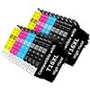 Tinnee 20X 16XL Cartucce d'inchiostro Sostitutive per Cartucce Epson WF 2510 Epson 16 XL Multipack per Workforce WF-2510 WF-2630 WF-2660 WF-2010 WF-2520 WF-2530 WF-2540 WF-2650 WF-2750 WF-2760