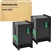 LCL T6710 C13T671000 Scatola di manutenzione (2 Nero) Compatibile con Epson WorkForce Pro WP-4000 4015DN 4025DW 4095DN 4500 4515DN 4525DNF 4535DWF 4545DTWF 4595DNF WF-R5190DTW WF-R5190 DW BAM WF-R5690