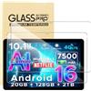 KUSINHOKA Vetro Temperato per Doogee Tab G5 10.1 Pollici, [2 Pezzi] Durezza 9H Pellicola Protettiva, Anti-Graffio, HD Trasparente Protezione Schermo Protector Film per Doogee Tab G5