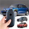 KUNGKIC Per 2024 2025 Mini J01 J05 U25 F65 F66 F67 custodia per chiavi in alluminio custodia protettiva per telecomando portachiavi auto convertitore (blu)