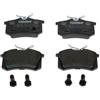 FERODO Kit pastiglie freni con accessori FDB1083 Compatibilità con RENAULT Clio III Hatchback BR0/1, CR0/1, PEUGEOT 207 WA, WC 208 I Hatchback CA, CC, VW Polo Hatchback 6R1, 6C1 Golf IV Hatchback 1J1