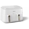 PHILIPS PED FRIGGITRICE AD ARIA DUAL BASKET 9L 1.5KG CON DOPPIO CESTELLO WHITE NA353/10-OUT