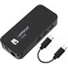 LAMSCAT LC7100 Black Dual CS43198 DAC 4,4 mm bilanciato 32 bit/768 kHz NUOVO