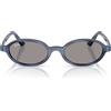 Ray-Ban Occhiali da Sole RB4472 6855/1 Blu Striato/Grigio Unisex 51/20/145