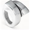 Uno de 50 Anello a spirale placcato argento Sterling -