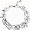 Uno de 50 Bracciale con maglie placcato in argento sterling (M) -