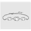 LUCA BARRA BRACCIALE DONNA CON CRISTALLI BIANCHI -
