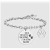 LUCA BARRA BRACCIALE DONNA IN ACCIAIO GATTO -