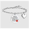 LUCA BARRA BRACCIALE DONNA IN ACCIAIO SORELLA -
