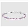 LUCA BARRA BRACCIALE TENNIS DONNA CRISTALLI VIOLA -