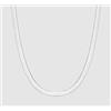 LUCA BARRA COLLANA DONNA SNAKE IN ACCIAIO -