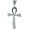 FREELANCE JW Collana in acciaio Ankh (Grande) - ARGENTO/ACCIAIO