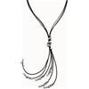 Uno de 50 Collana in cuoio placcata argento Sterling -