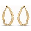 Uno de 50 Orecchini maxi a maglie placcati oro 18k -