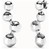 Uno de 50 Orecchini placcati argento Sterling con quattro sfere a forma di bolle -