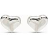 Uno de 50 Orecchini placcati oro 18k a forma di cuore medio -