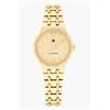 TOMMY HILFIGER OROLOGIO DONNA CON FINITURA SATINATA A MAGLIE PACCATO ORO - DORATO