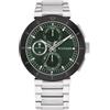 TOMMY HILFIGER OROLOGIO UOMO LORENZO - ARGENTO/ACCIAIO