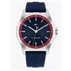 TOMMY HILFIGER OROLOGIO UOMO SPORTIVO CON CINTURINO IN SILICONE DA 43 MM - BLUE NAVY