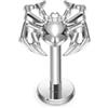 FREELANCE JW Piercing Labret Spider - ARGENTO/ACCIAIO