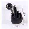 FREELANCE JW PIERCING LINGUA IN ACCIAIO -"GESTO- DITO MEDIO" - NERO