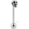 FREELANCE JW PIERCING LINGUA IN ACCIAIO -TESCHIO - ARGENTO/ACCIAIO