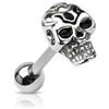 FREELANCE JW PIERCING LINGUA IN ACCIAIO -TESCHIO - ARGENTO/ACCIAIO