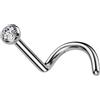 FREELANCE JW Piercing naso punto luce 1.5MM - ARGENTO/ACCIAIO