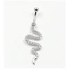 FREELANCE JW PIERCING OMBELICO IN ACCIAIO INOSSIDABILE PENDENTE - ARGENTO/ACCIAIO