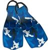 Scubapro Jet Fin Camo Blu, Mimetic Blu