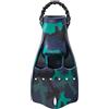 Scubapro Jet Fin Camo Dark Blu, Nero/Blu