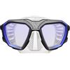 Scubapro D Mask Sil. Trasp, Trasp/Blu