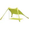 Outsunny Tendalino da Spiaggia Pieghevole in Tessuto Lycra UPF50+, con Pali in Alluminio, Pala Picchetti e Borsa da Trasporto, Verde | Aosom Italy