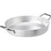 Baldassare Agnelli Pentole Agnelli PCMX01034 Tegame Alluminio 2 Maniglie, Inox, 34 cm