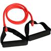 ydsh33 Toweter Pilates Fitness-Tube Elastica di Resistenza per Fitness con Maniglie (Rosso)