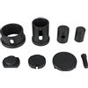 BRILLIANT TOOLS KS Tools 460.4160 Set bussole braccetto triangolare mozzo ruota, Ø 75 mm, per DAF, 8 pz