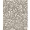 Rasch Tapete 542653 - Carta da parati in tessuto non tessuto con motivo a foglie grafiche in beige con struttura, collezione Deco Style