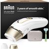 Braun Silk·Expert Pro 5 Epilatore Luce Pulsata, Depilatore Corpo Donna, Alternativa al Laser Peli, con Custodia, Rasoio Donna Venus, 2 Testine, Luce Pulsata Braun, Idea Regalo, Bianco/Bronzo, Pl5152