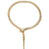 JewelryWe Collana Serpente Girocollo da Donna: Collana Vintage Classico Regolabile Choker in Acciaio Inossidabile Holloween Accessori da Donna