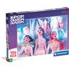Clementoni Puzzle 104 Pezzi Super, Illustrazione con Personaggi della Serie K-pop Demon Hunters, 48,5x33,5 cm, Clementoni, Eta 6+