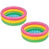 Intex 58924 Piscina 3 Anelli Multicolor, Multi