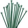 XINGO Confezione da 1000 Verde Fascette di Qualità per Uso Industriale, 100 mm x 2,5 mm, Fascette in Plastica Regolabili Multiuso per Uso Interno ed Esterno