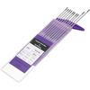 QUARKZMAN 10 Pezzi Elettrodi In Tungsteno Per Saldatura TIG 3/32 X 7 Misti Per Saldatura Acciaio Inossidabile, Saldatura Leghe Alluminio Magnesio Industria Manifatturiera, Viola