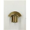 OEM POMOLO POMO MEZZALUNA PER CILINDRO Q8 E PER LIMITATORI OTTONE LUCIDO